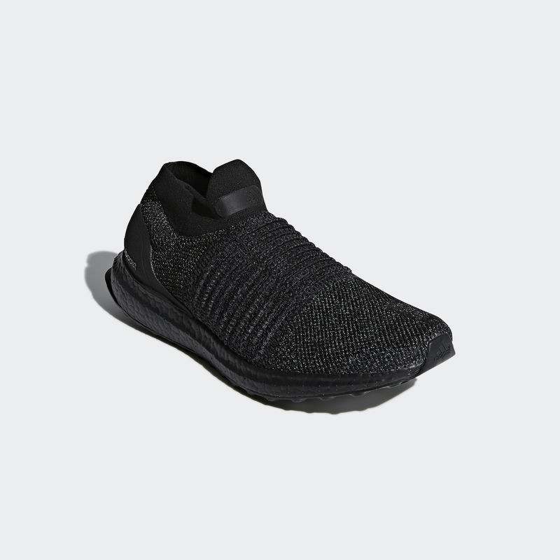 adidas Ultra Boost Laceless Triple Black BB6222 Grailify